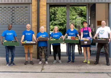 Saints In The City collection for St Albans Community Pantry