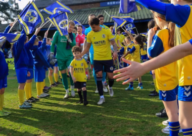Guard of Honour at Clarence Park