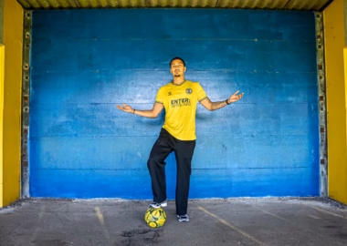 Prolific striker Kai Brown signs for the Saints 6 Prolific striker Kai Brown signs for the Saints